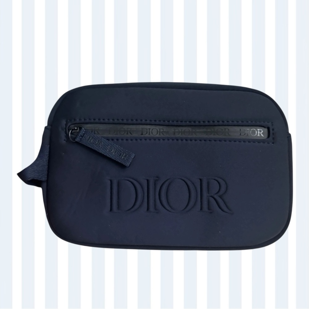 Christian Dior Sauvage Black Men's Toiletry Bag